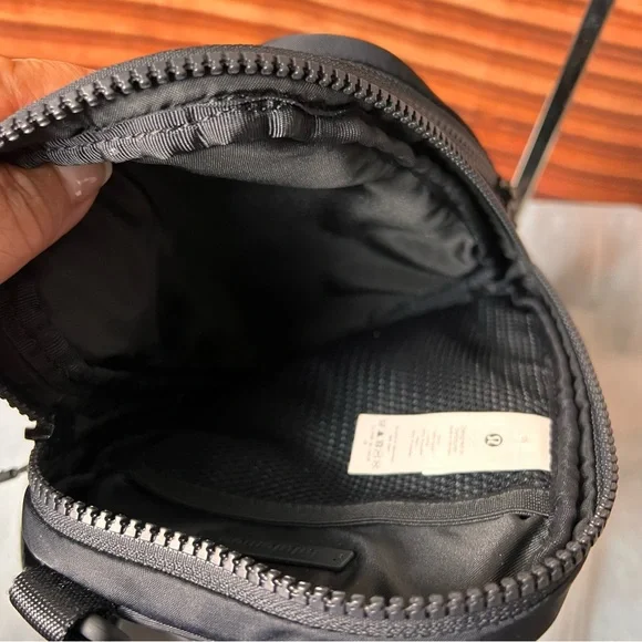 lululemon the rest is written Black Bag with Adjustable crossbody Straps - Picture 10 of 16